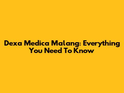 Dexa Medica Malang: Everything You Need To Know