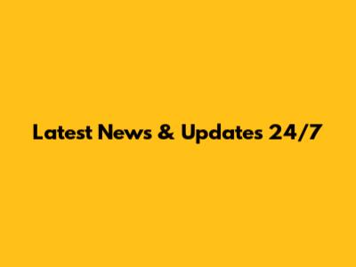 Latest News & Updates 24/7