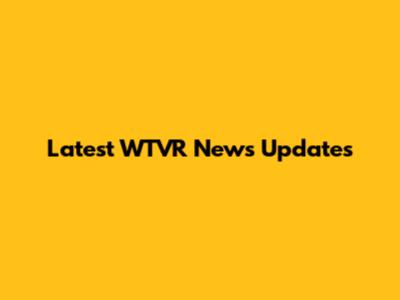 Latest WTVR News Updates