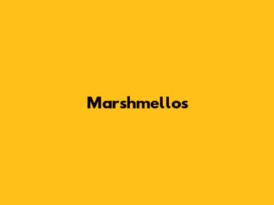 Marshmello's 