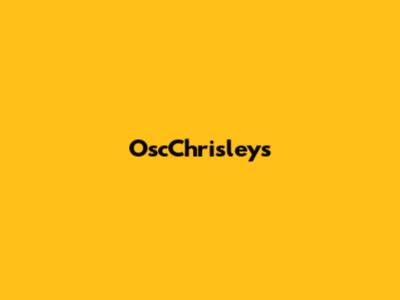 OscChrisley's 
