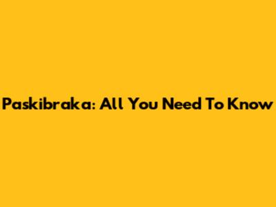 Paskibraka: All You Need To Know