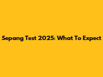 Sepang Test 2025: What To Expect
